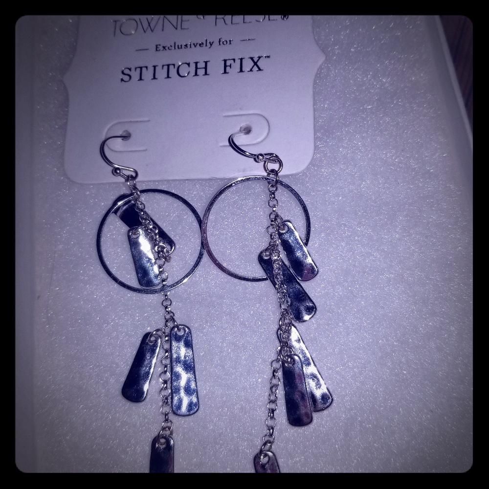 Stitch Fix Towne and Reese silver earrings